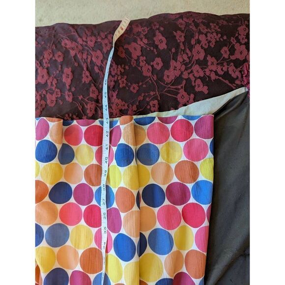 MAEVE anthropologie multi color polkadot halter dress cotton sz 6 euc - Picture 4 of 6